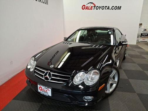Black 2008 Mercedes-Benz SL-Class SL 55 AMG