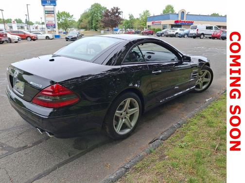 Black 2008 Mercedes-Benz SL-Class SL 55 AMG