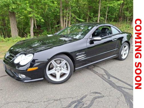 Black 2008 Mercedes-Benz SL-Class SL 55 AMG