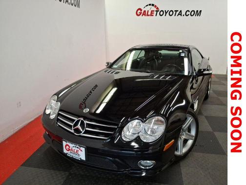 Black 2008 Mercedes-Benz SL-Class SL 55 AMG