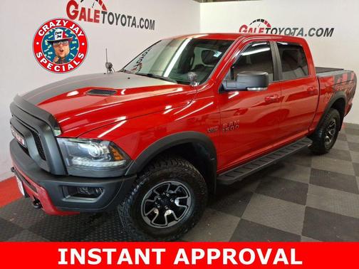 Flame Red Clearcoat 2017 RAM 1500 Rebel