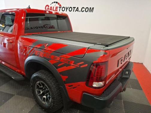 Flame Red Clearcoat 2017 RAM 1500 Rebel
