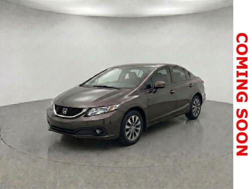 Gray 2013 Honda Civic LX