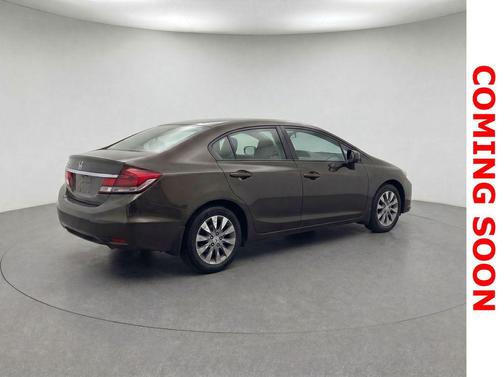 Gray 2013 Honda Civic LX