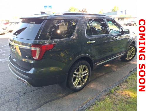 Gray 2017 Ford Explorer Limited