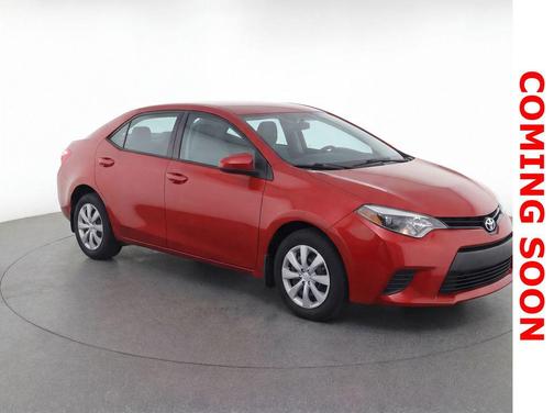 Barcelona Red Metallic 2014 Toyota Corolla LE