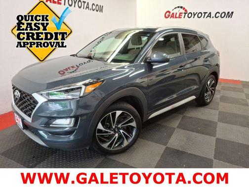 Dusk Blue 2021 Hyundai TUCSON Sport