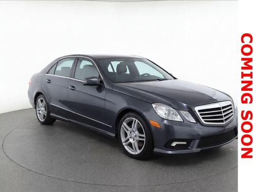 Steel Gray Metallic 2011 Mercedes-Benz E-Class 4MATIC
