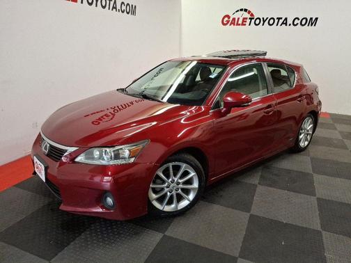 Matador Red Mica 2011 Lexus CT 200h Premium