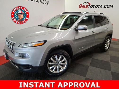 Billet Silver Metallic Clearcoat 2015 Jeep Cherokee Limited