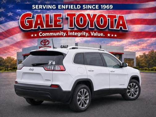 Bright White Clearcoat 2019 Jeep Cherokee Latitude Plus