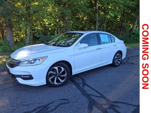 White Orchid Pearl 2016 Honda Accord EX-L