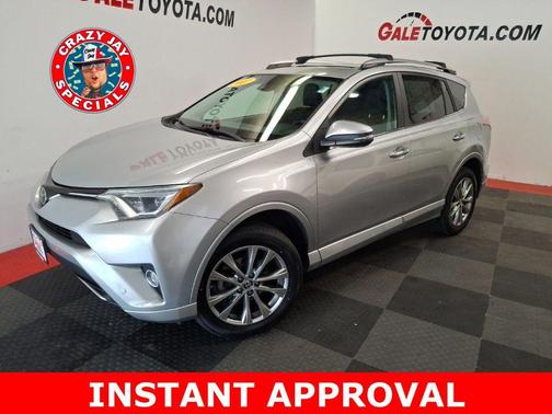 Silver Sky Metallic 2017 Toyota RAV4 Platinum