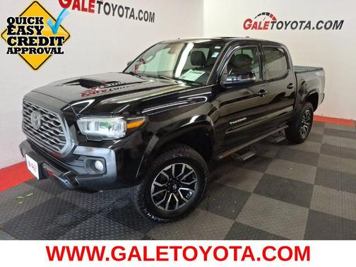 Midnight Black Metallic 2021 Toyota Tacoma TRD Sport