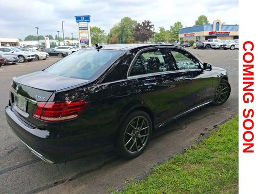 Black 2014 Mercedes-Benz E-Class 4MATIC