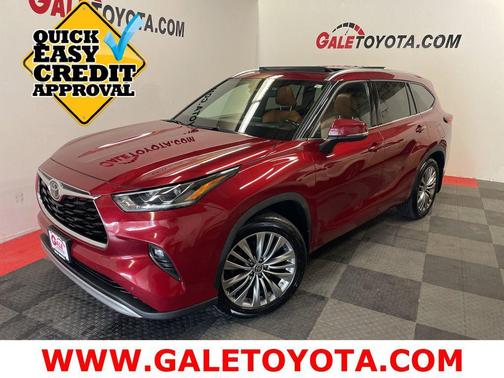 Ruby Flare Pearl 2021 Toyota Highlander Platinum
