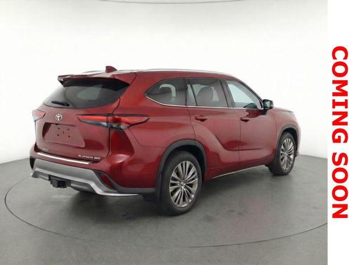 Ruby Flare Pearl 2021 Toyota Highlander Platinum