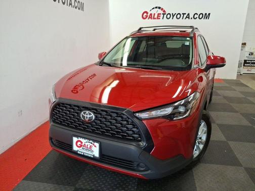 Barcelona Red Metallic 2023 Toyota Corolla Cross LE