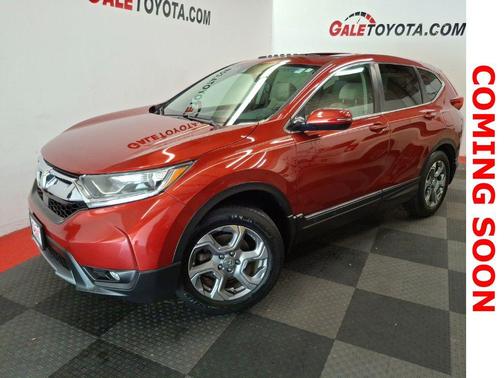 Red 2018 Honda CR-V EX-L