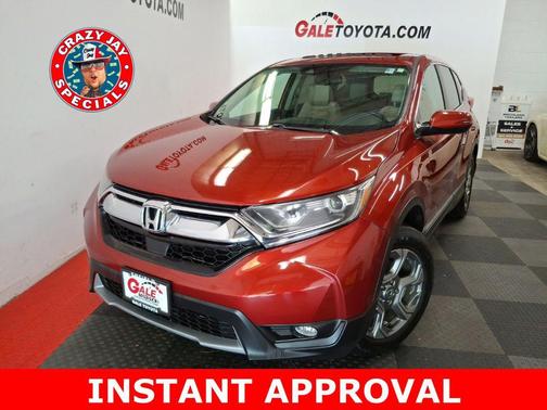 Red 2018 Honda CR-V EX-L