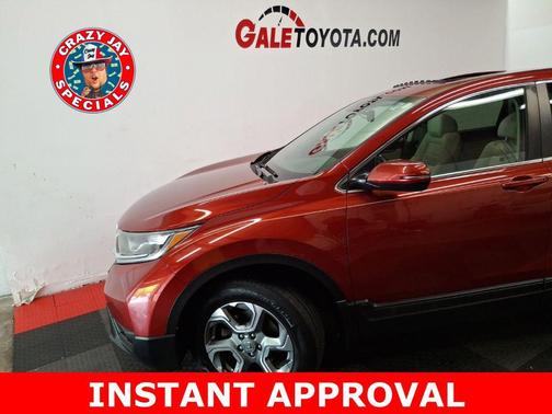 Red 2018 Honda CR-V EX-L