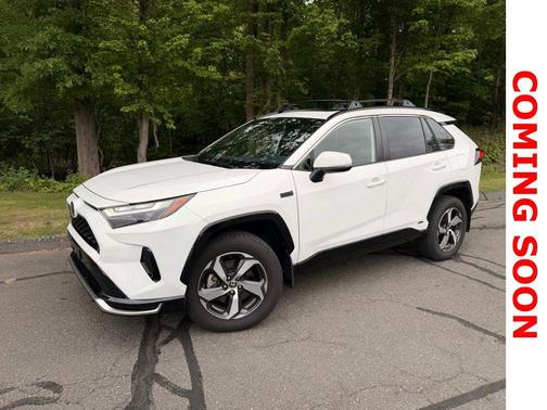 White 2023 Toyota RAV4 Prime SE