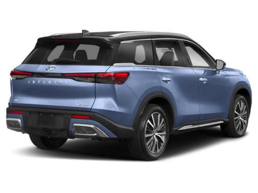 Moonbow Blue/Black Obsidian 2023 INFINITI QX60 AUTOGRAPH