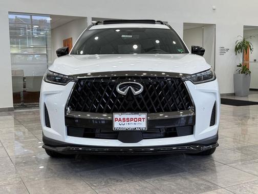 Radiant White 2026 INFINITI QX60 SPORT AWD