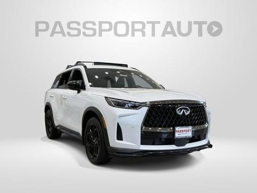 Radiant White 2026 INFINITI QX60 SPORT AWD