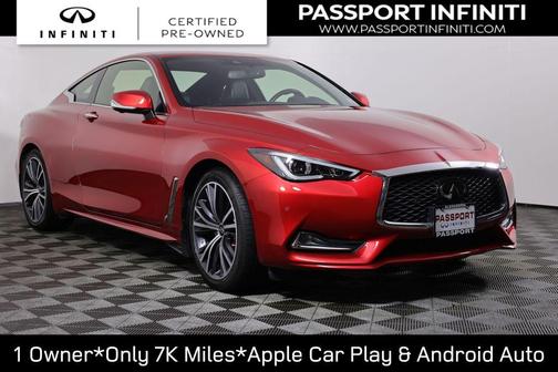 Photo 1 of 34 of 2021 INFINITI Q60 3.0t LUXE