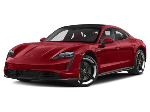 Carmine Red 2022 Porsche Taycan 4S