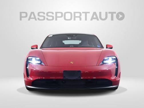 Carmine Red 2022 Porsche Taycan 4S