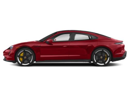 Carmine Red 2022 Porsche Taycan 4S
