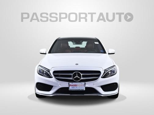 Polar White 2015 Mercedes-Benz C-Class 4MATIC