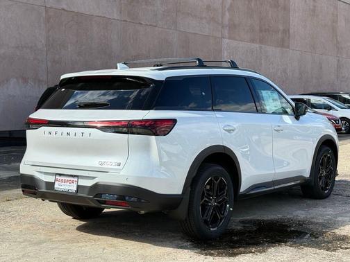Radiant White 2026 INFINITI QX60 SPORT AWD