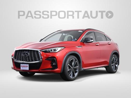 Dynamic Sunstone Red 2023 INFINITI QX55 ESSENTIAL