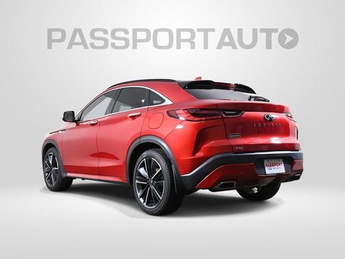 Dynamic Sunstone Red 2023 INFINITI QX55 ESSENTIAL