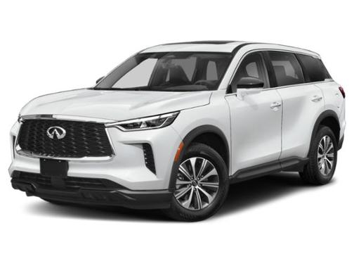 Glacier White 2023 INFINITI QX60 Pure