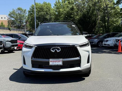 Radiant White/Black Obsidian 2027 INFINITI QX60 AUTOGRAPH