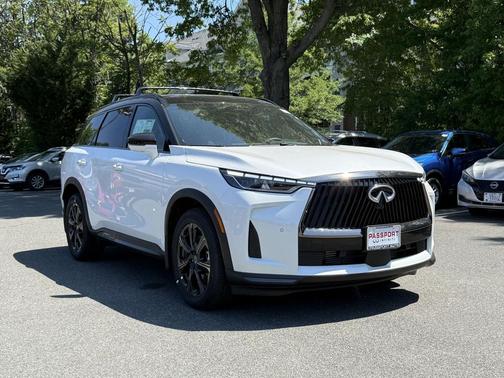 Radiant White/Black Obsidian 2027 INFINITI QX60 AUTOGRAPH