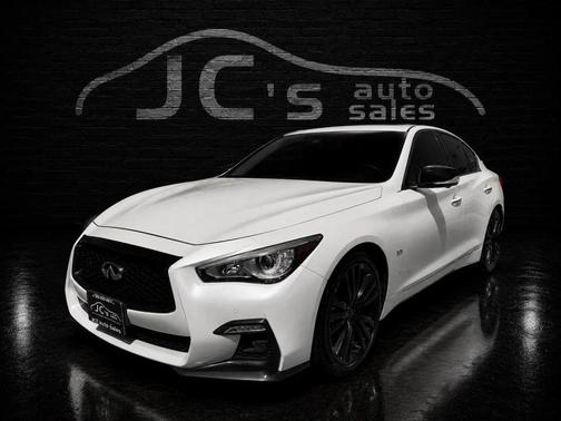 White 2019 INFINITI Q50 3.0t Sport