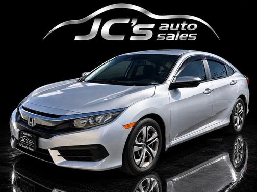 Lunar Silver Metallic 2016 Honda Civic LX