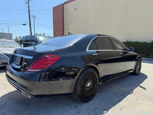Black 2015 Mercedes-Benz S-Class S 550 Sedan 4D