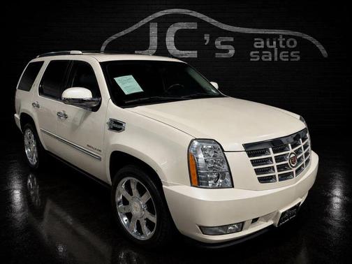 White Diamond Tricoat 2013 Cadillac Escalade Hybrid Base