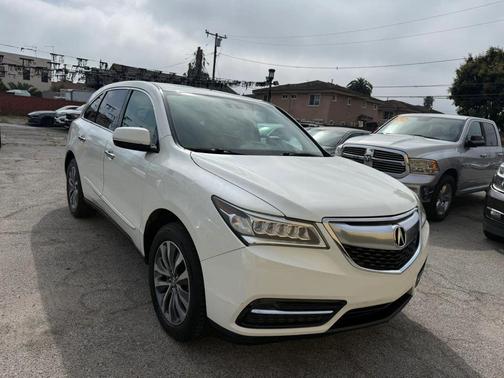 White 2015 Acura MDX 3.5L