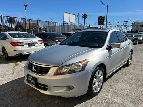 Alabaster Silver Metallic 2009 Honda Accord EX-L