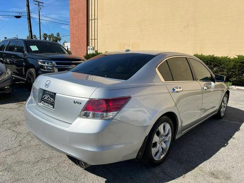 Alabaster Silver Metallic 2009 Honda Accord EX-L