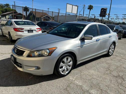 Alabaster Silver Metallic 2009 Honda Accord EX-L