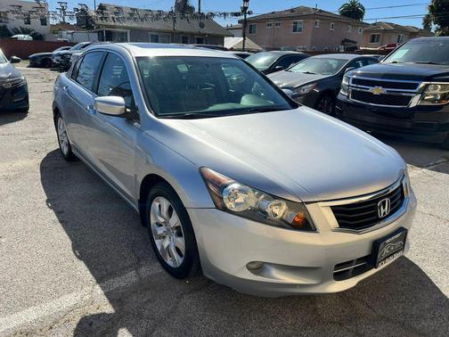 Alabaster Silver Metallic 2009 Honda Accord EX-L
