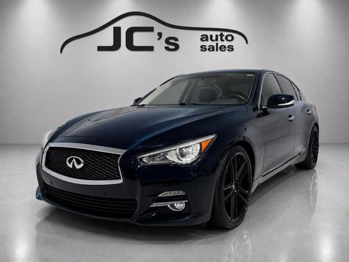 Black 2014 INFINITI Q50 Premium